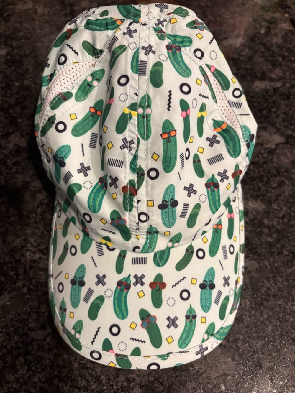 SPRINTS Running Hat Pickle Print Pickleball